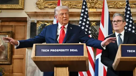 Donald Trump Suggests Starmer Could Employ Military to Secure UK Frontiers