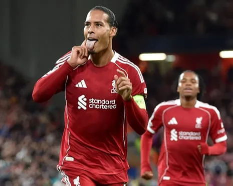 Van Dijk heads dramatic victory versus Spanish giants